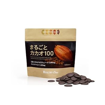 Amazon | まるごとカカオ100 100g ヘルシーワン カカオ